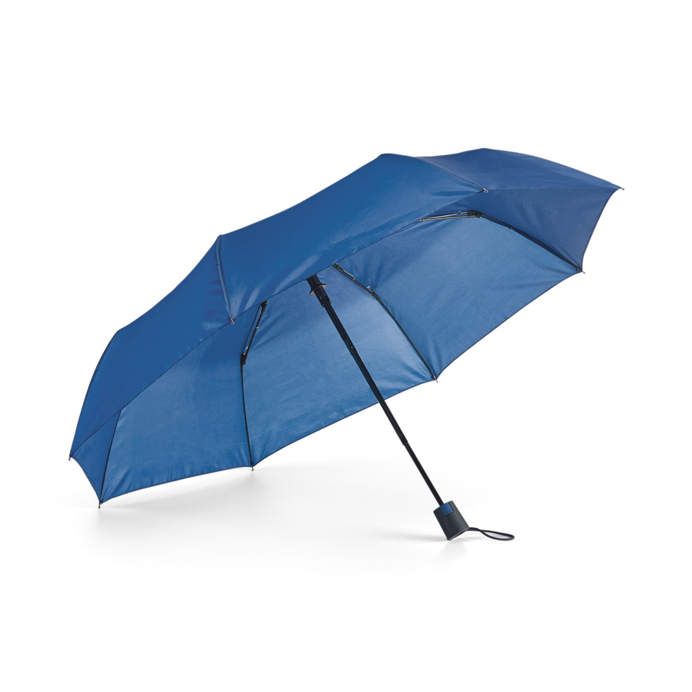 Parapluie publicitaire pliable automatique Bleu royal